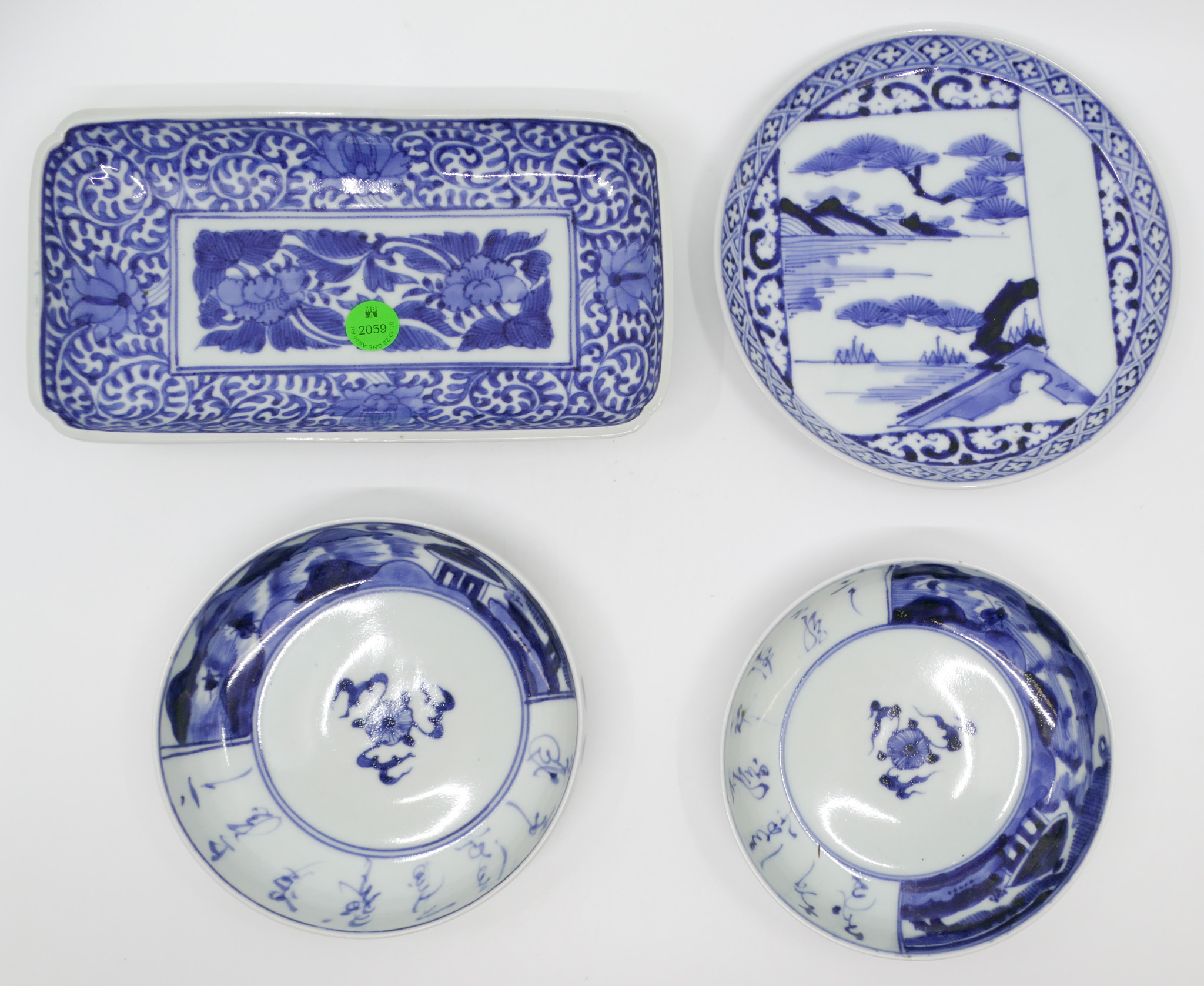 4pc Japanese 18th Cent. Arita