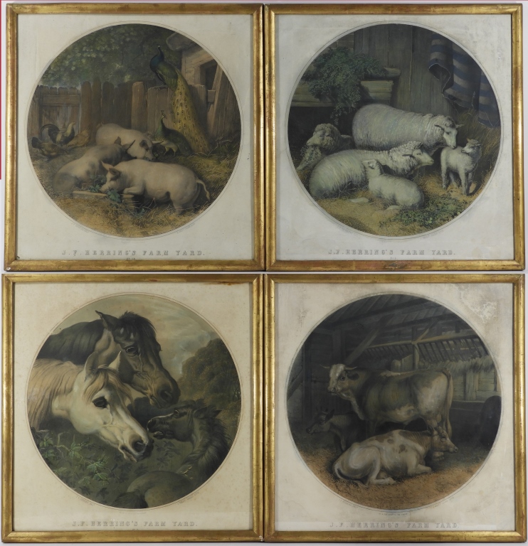 4PC JOHN FREDERICK HERRING FARM