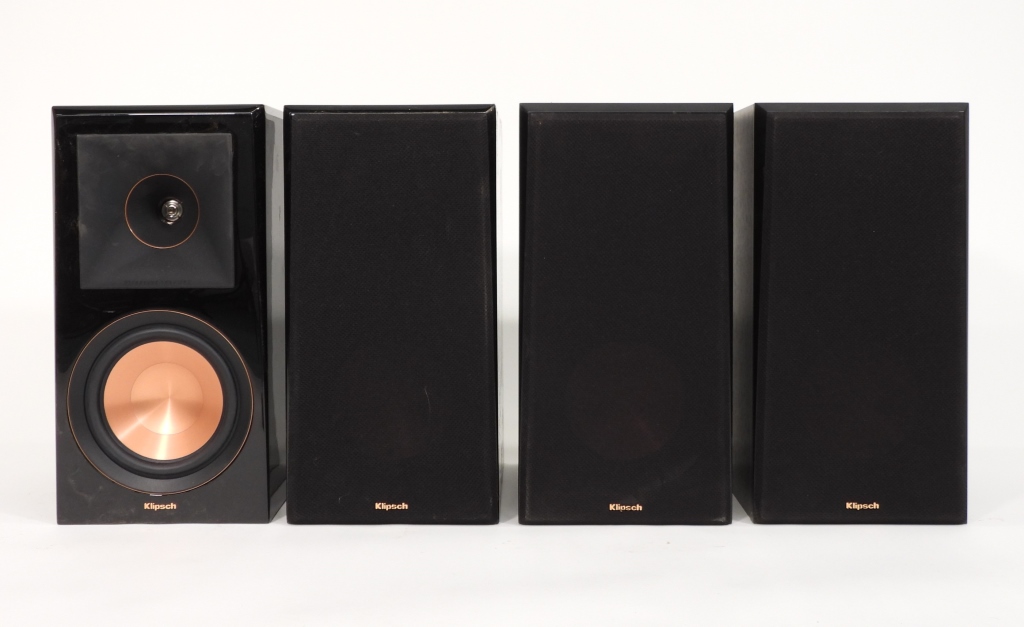 4PC KLIPSCH RP 600M BOOKSHELF