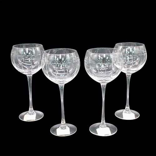 4PC LENOX CRYSTAL BALLOON WINE