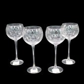 4PC LENOX CRYSTAL BALLOON WINE