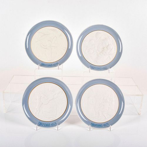 4PC LLADRO DECORATIVE PORCELAIN