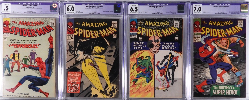 4PC MARVEL AMAZING SPIDER-MAN #10