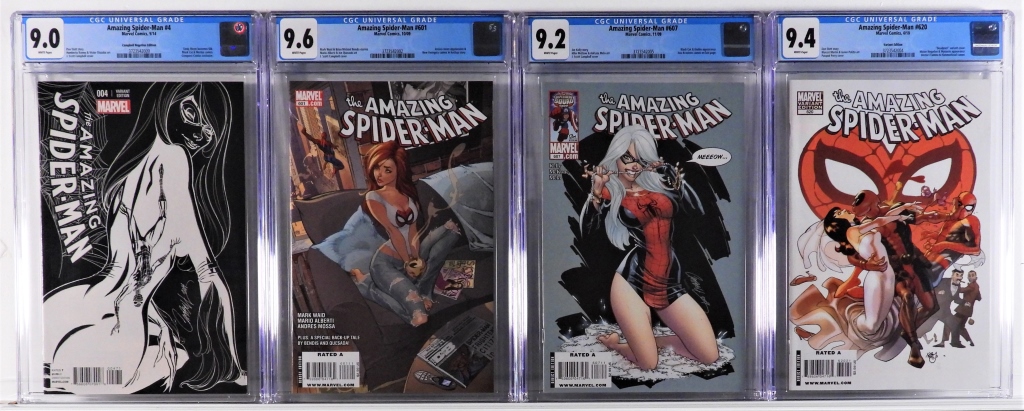 4PC MARVEL COMICS AMAZING