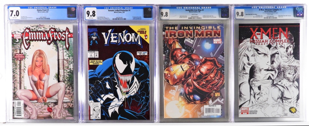 4PC MARVEL COMICS MODERN KEY CGC