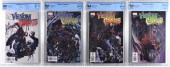 4PC MARVEL COMICS VENOM VS CAR