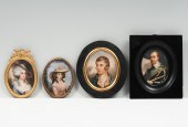 4PC. MINIATURE PAINTING LOT: 1