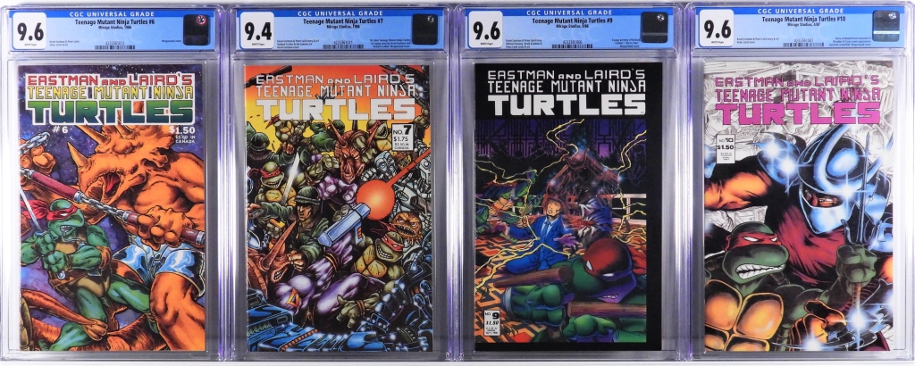 4PC MIRAGE TEENAGE MUTANT NINJA