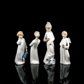 4PC NAO BY LLADRO PORCELAIN CH