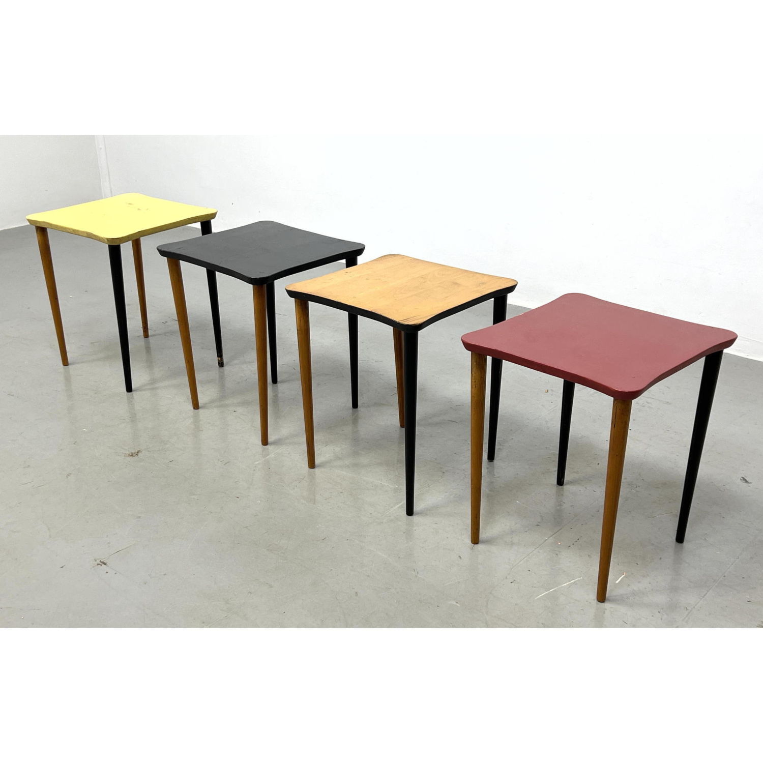 4pc Nesting Side Tables. Natural