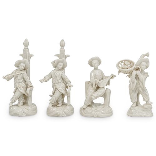 (4PC) NYMPHENBURG PORCELAIN