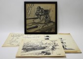 4PC PAULE LORING & JOHN FAWCET