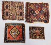 4PC PERSIAN BAG FACE RUGS Midd