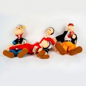 4PC POPEYE DOLLS FROM PRESENTS