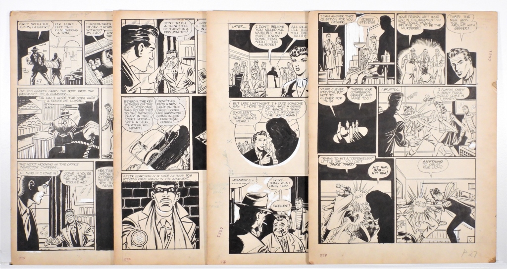 4PC R.B. LEFFINGWELL JEEP COMICS #2
