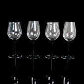 4PC RIEDEL LARGE WINE GLASSES