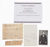 4PC ROBERT TOOMBS SIGNATURE &
