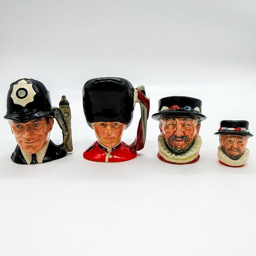 4PC ROYAL DOULTON CHARACTER JUGS