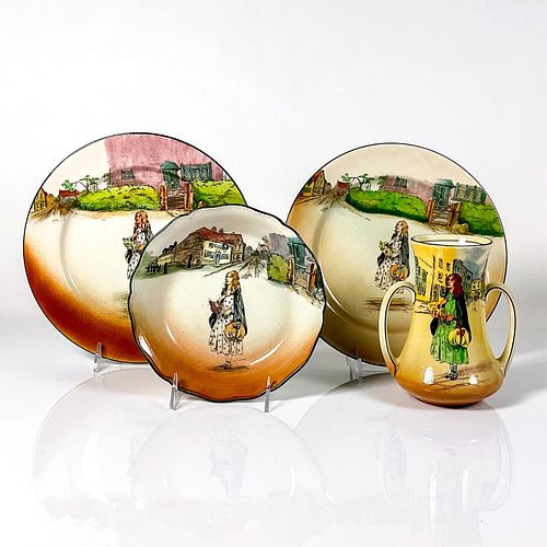 4PC ROYAL DOULTON DICKENS