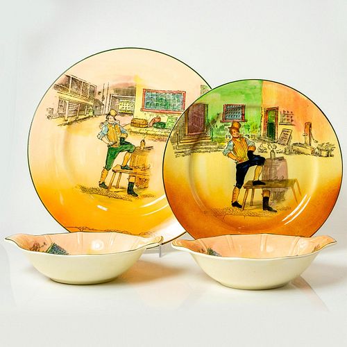 4PC ROYAL DOULTON DICKENS