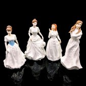 4PC ROYAL DOULTON FIGURINES SE