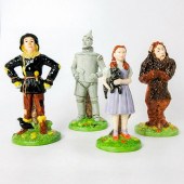 4PC ROYAL DOULTON FIGURINES, T