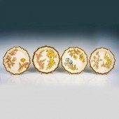4PC ROYAL WORCESTER PORCELAIN