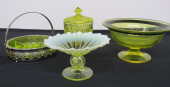 4PC SERVING PIECE LOT VASELINE
