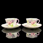 4PC SHELLEY ENGLAND CUPS AND S