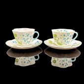 4PC SHELLEY ENGLAND CUPS AND S