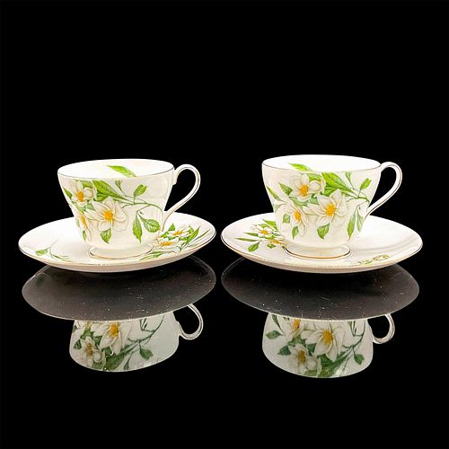 4PC SHELLEY ENGLAND CUPS AND