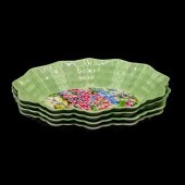 4PC SHELLEY ENGLAND SHELL SWEE