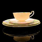 4PC SHELLEY ENGLAND TEA SET, R