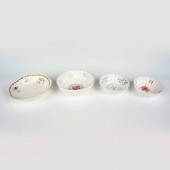 4PC SHELLEY FLORAL BOWLSA set