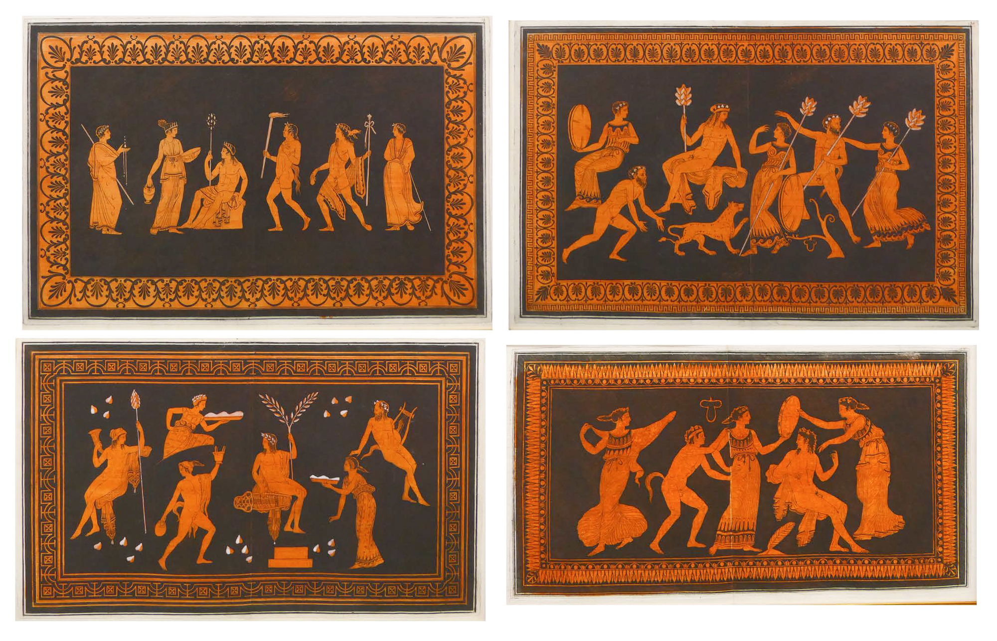 4pc Sir William Hamilton (1730-1803