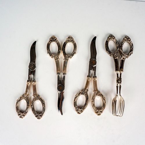 4PC STERLING SILVER ITALIAN AND
