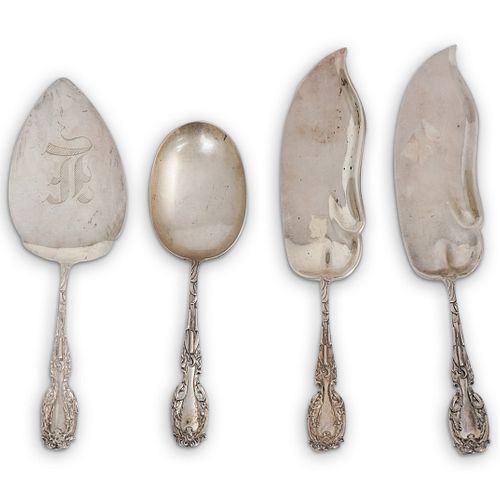 (4PC) STERLING SILVER SERVING
