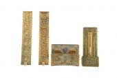4PC TIFFANY STUDIOS NEW YORK "
