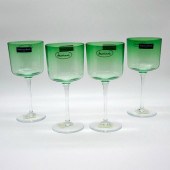 4PC VILLEROY & BOCH GLASS DRIN