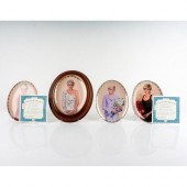 4PC VINTAGE BRADFORD EXCHANGE