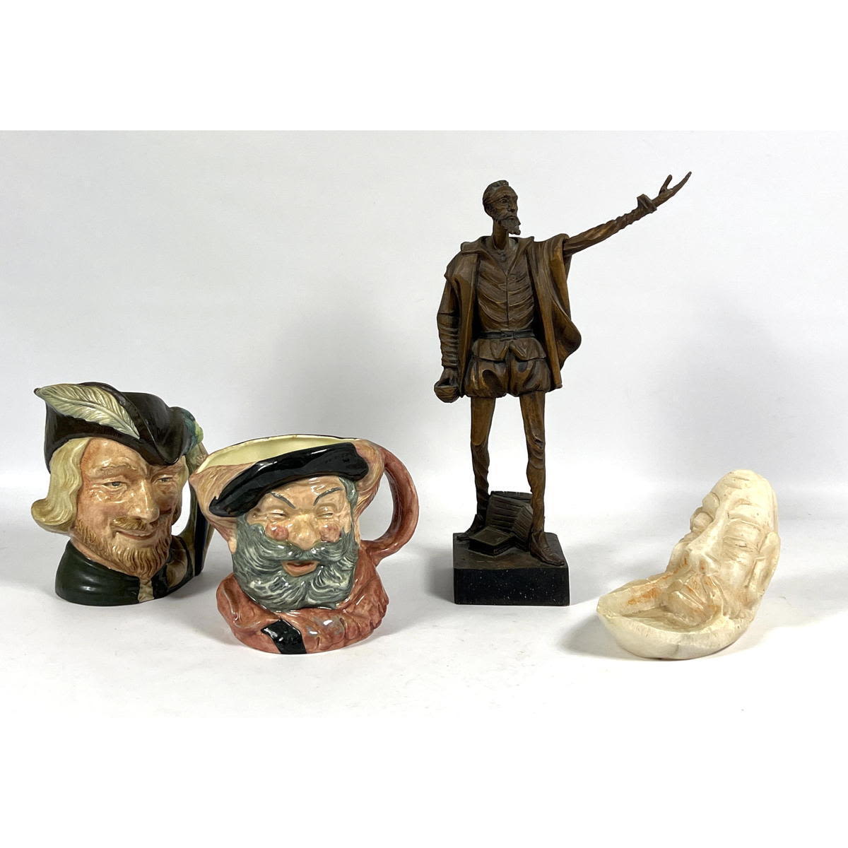 4pc Vintage Figural Lot. Two