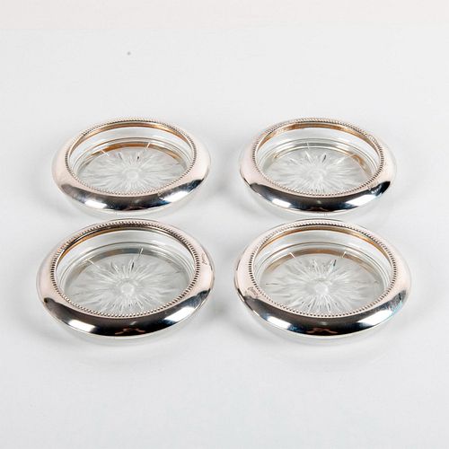 4PC VINTAGE LEONARD SILVERPLATED