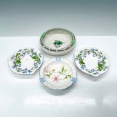 4PC VINTAGE SHELLEY FLORAL ASH