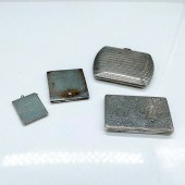 4PC VINTAGE STERLING SILVER GE