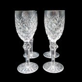 4PC WATERFORD CRYSTAL SHERRY G
