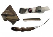 4PCARTISAN METAL BROOCH JEWELR
