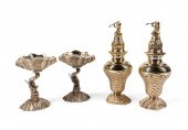 4PCS BARKER ELLIS PLATED SALT