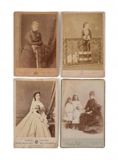 4PCS CABINET CARD PHOTOS OF EU