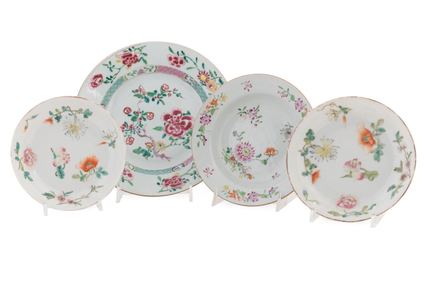 4PCS CHINESE EXPORT PORCELAIN
