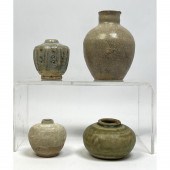 4pcs Chinese Vases. Ming, Anna